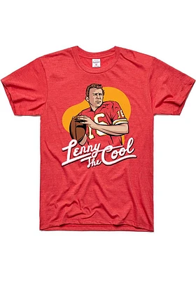 Len Dawson Kansas City Red Lenny The Cool Short Sleeve Fashion Player T Shirt
