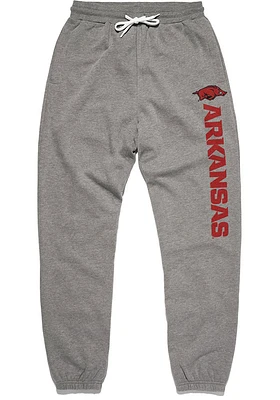 Charlie Hustle Arkansas Razorbacks Mens Grey PE Fashion Sweatpants