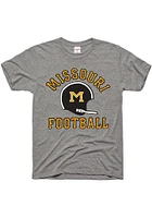 Charlie Hustle Missouri Tigers Grey Football Gridiron Short Sleeve Fashion T Shirt