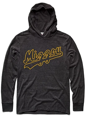 Charlie Hustle Missouri Tigers Mens Black Light Weight Script Fashion Hood