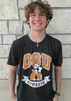 Charlie Hustle Oklahoma State Cowboys Charcoal Banners Short Sleeve Fashion T Shirt