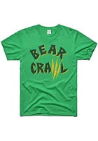 Charlie Hustle Baylor Bears Green Tourney Bear Crawl Short Sleeve Fashion T Shirt
