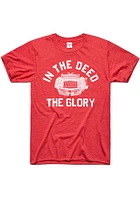 Charlie Hustle Nebraska Cornhuskers Red The Deed Short Sleeve Fashion T Shirt