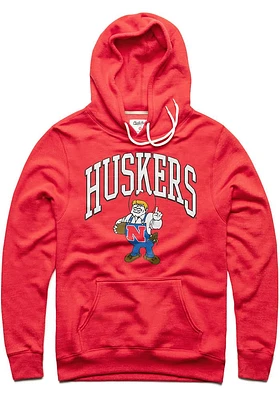 Charlie Hustle Nebraska Cornhuskers Mens Red Arched Herbie Fashion Hood