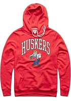 Charlie Hustle Nebraska Cornhuskers Mens Red Arched Herbie Fashion Hood
