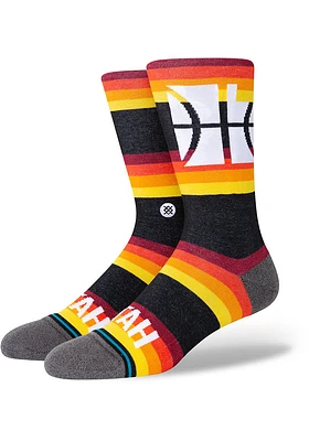 Utah Jazz Stance City Edition 2022 Mens Crew Socks