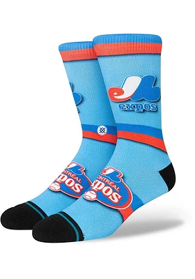 Montreal Expos Stance Coop Mens Crew Socks