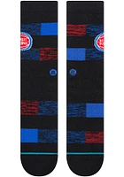 Detroit Pistons Stance Cryptic Mens Crew Socks
