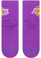 Los Angeles Lakers ST Quarter Mens Quarter Socks