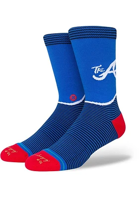 Atlanta Braves Stance City Connect Casual Mens Crew Socks