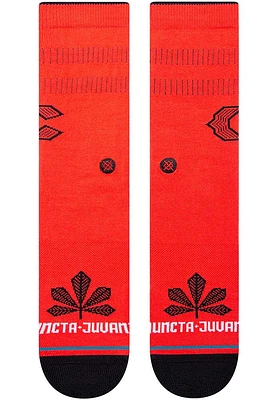 Cincinnati Reds Stance City Connect Casual Mens Crew Socks