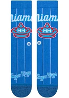 Miami Marlins Stance City Connect Casual Mens Crew Socks