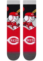 Cincinnati Reds Stance Mascot Mens Crew Socks