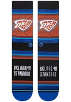Oklahoma City Thunder Stance City Edition Mens Crew Socks