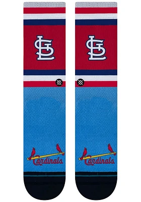 St Louis Cardinals Stance Cooperstown 23 Mens Crew Socks