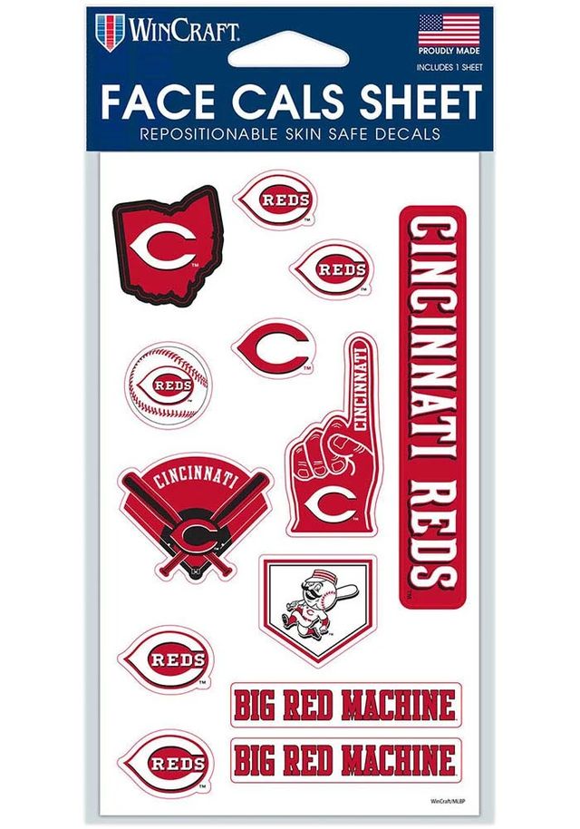 Cincinnati Reds Sheet Tattoo