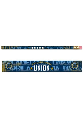 Philadelphia Union 6 Pack Pencil