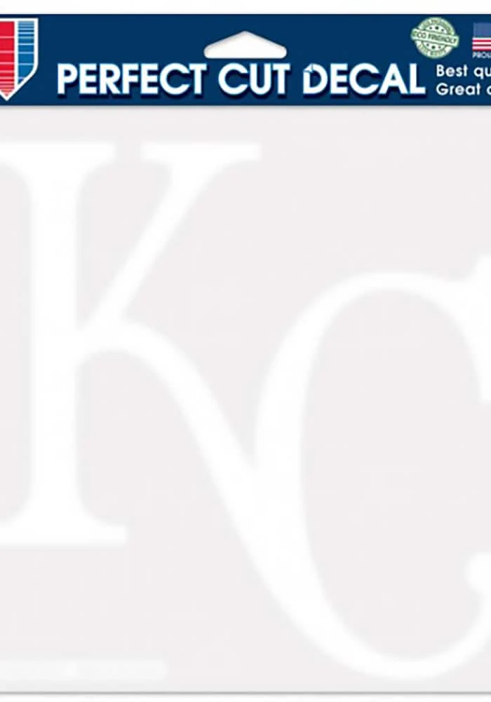Kansas City Royals 8x8 Perfect Cut Auto Decal