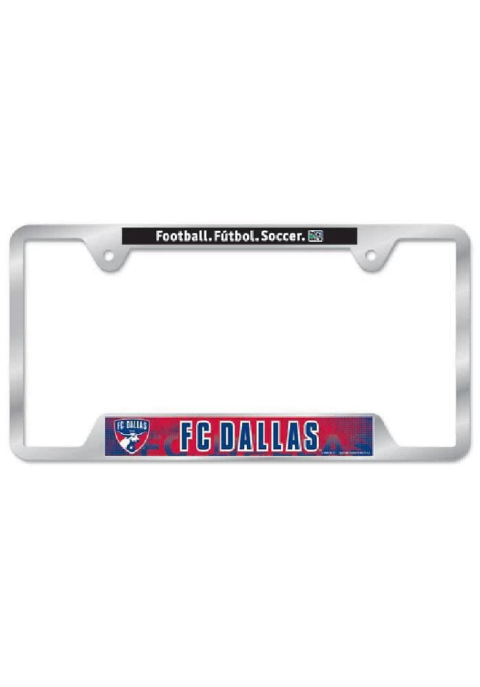 FC Dallas Metal License Plate Frame - Red