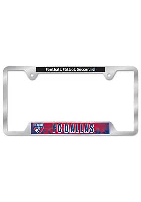 FC Dallas Metal License Plate Frame - Red