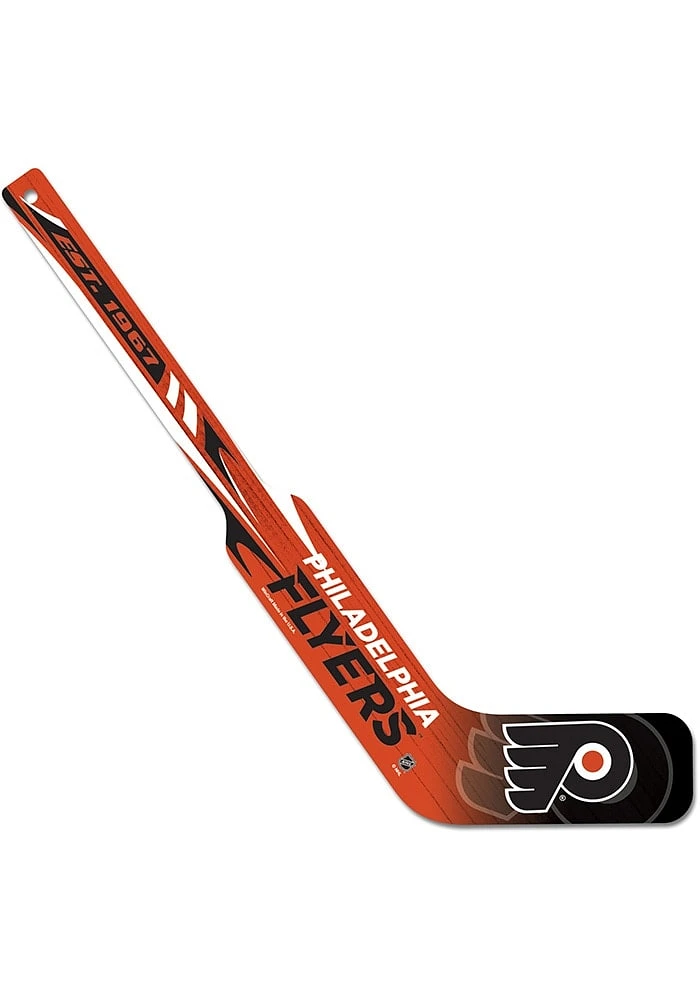 Philadelphia Flyers 21 Inch Long Wood Goalie Hockey Stick