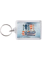 Branson City Keychain Keychain - White