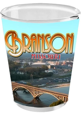 Branson Bridge City Glass Shot Glass