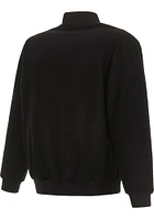 Mens Oakland Athletics Reversible Wool Heavyweight Jacket - Black