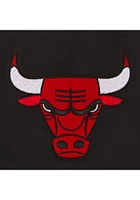 Mens Chicago Bulls Reversible Wool Heavyweight Jacket - Black