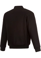 Mens Arizona Diamondbacks Reversible Wool Heavyweight Jacket - Black