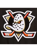 Mens Anaheim Ducks Reversible Wool Heavyweight Jacket - Black