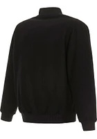 Mens Carolina Hurricanes Reversible Wool Heavyweight Jacket - Black
