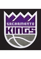 Mens Sacramento Kings Reversible Wool Heavyweight Jacket - Black