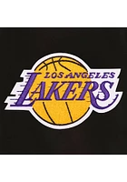 Mens Los Angeles Lakers Reversible Wool Heavyweight Jacket - Black