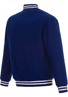 Mens Tampa Bay Lightning Reversible Wool Heavyweight Jacket - Blue