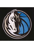 Mens Dallas Mavericks Reversible Wool Heavyweight Jacket - Black