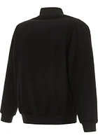 Mens Colorado Rockies Reversible Wool Heavyweight Jacket - Black