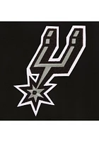 Mens San Antonio Spurs Reversible Wool Heavyweight Jacket - Black