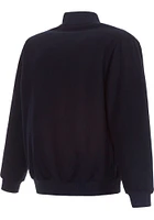 Mens Minnesota Timberwolves Reversible Wool Heavyweight Jacket - Navy Blue