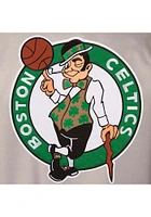 Boston Celtics Mens Grey Poly Twill Medium Weight Jacket
