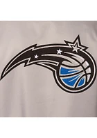 Orlando Magic Mens Grey Poly Twill Medium Weight Jacket