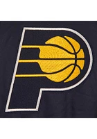 Indiana Pacers Mens Navy Blue Poly Twill Medium Weight Jacket