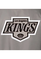 Los Angeles Kings Mens Grey Poly Twill Medium Weight Jacket