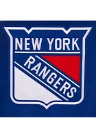 New York Rangers Mens Grey Poly Twill Medium Weight Jacket