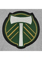 Portland Timbers Mens Grey Reversible Fleece Medium Weight Jacket