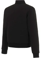 Arizona Diamondbacks Womens Black Reversible Fleece Zip Up Medium Weight Jacket