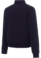 Minnesota Twins Womens Navy Blue Reversible Fleece Zip Up Medium Weight Jacket