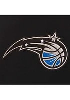 Orlando Magic Womens Black Reversible Fleece Zip Up Medium Weight Jacket