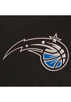 Orlando Magic Womens Black Reversible Fleece Zip Up Medium Weight Jacket