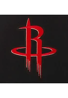 Houston Rockets Womens Black Reversible Fleece Zip Up Medium Weight Jacket